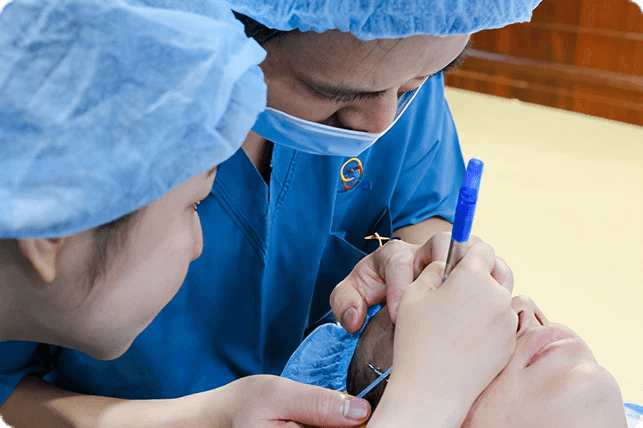 khám ngoại, khám tiền mê, duyệt mỗ, đo vẽ